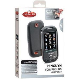 Cellular Line Penguyn siliconen hoes voor Samsung Galaxy Next