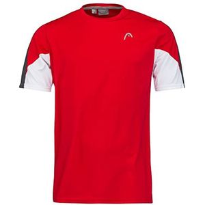 HEAD Club 22 Tech T-shirt voor heren, Rood