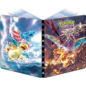 Pokemon Ultra Pro - Portfolio - Capaciteit: 252 kaarten - Pokémon - Scarlet & Violet: Obsidiaan Vlammen (EV03) - Bordspellen - Kaartspellen - Verzamelkaarten - Vanaf 6 jaar