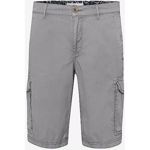 BRAX Style Brazil Cotton Gab Bermuda Cargo Modern Shorts Heren, Zilver (zilver)