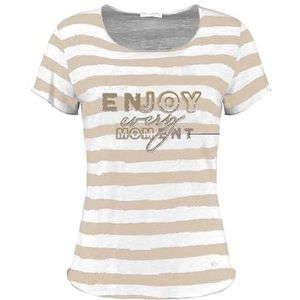 KEY LARGO T-shirt Delta Round pour femme, Beige (1004), M