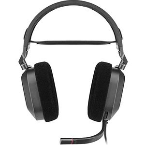 Corsair HS80 Premium RGB USB Gaming Headset met Dolby Audio 7.1 surround sound, hoogwaardige omnidirectionele microfoon, oorkussens van traagschuim, hifid-geluid