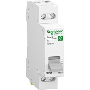 Schneider Electric R9PS232 Resi9 – Schakelaar – 2P – 32A – 2NO – 250V AC Inter 2P 32A 2NO 250V AC