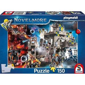 Schmidt Spiele 56482 Playmobil Kasteel Novelmore kinderpuzzel 150 stukjes