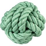 duvoplus, Touw van sweater, bal, L, 20 x 20 x 20 cm, groen, speelgoed, groen, hond