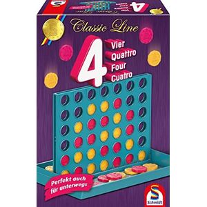 Schmidt Spiele - Vier, Classic Line, 49403, kleurrijk