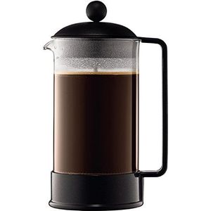 Brazil: Koffiezetapparaat, 8 Kopjes, Zwart