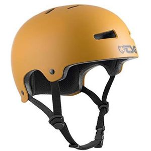 TSG Evolution Bowl Skate/scooterhelm, BMX/dirt/pumptrack/mountainbike/e-bike, volwassenen, uniseks, geel, L/XL (57-59 cm)