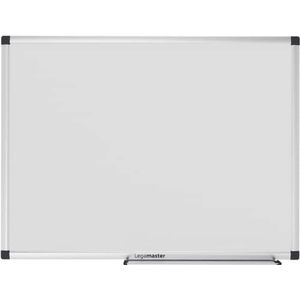 Legamaster Whiteboard Uni - wit - 45 x 60 cm - magneetbord van gelakt staal met montageset, houder voor markers en montagehandleiding - droog afwasbaar