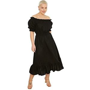 Trendyol Robes pour femmes, Noir, 44 grande taille