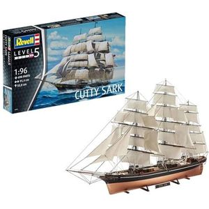 1:96 Revell 05422 Cutty Sark Boat Plastic Modelbouwpakket