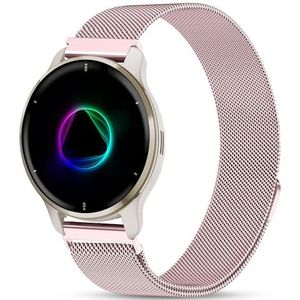 Issinlky Metalen armband compatibel met Garmin Venu 2 Plus, 20 mm roestvrijstalen armband voor Vivoactive 5/Garmin Venu Sq/Venu Sq 2/Vivoactive 3/Garmin Venu/Vivomove HR/Forerunner 55 245 645