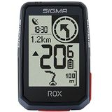 SIGMA SPORT ROX 2.0 Zwart Top Mount Set | Fietscomputer draadloos GPS & navigatie incl. OVERCLAMP BUTLER | Outdoor GPS-navigatie voor optimaal fietsplezier