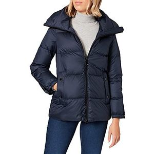 Geox W Camei Mid JKT donsjas voor dames, Gothic Blauw