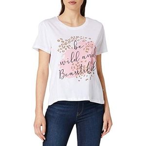 LTB Jeans Tolibo T-shirt voor dames, wit 100