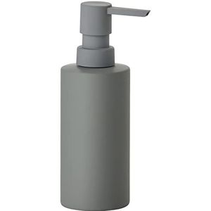 Zone Denmark - Zeepdispenser - vloeibare zeepdispenser - Solo - porselein met Soft Touch coating - grijs