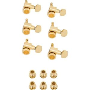 Fender® » Lock Tuning Makines - Stratocaster® / TELECASTER® - zelfborgende mechanica voor gitaar - Kleur: goud