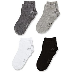 s.Oliver Socks Sportsokken voor jongens, S21008, grijs (Grey Combination 49) 39/42, grijs (Grey Overall 49), grijs (grijscombinatie 49)