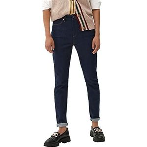 s.Oliver Izabell Skinny Fit damesjeans, donkerblauw denim, 32 W/34 L, donkerblauw denim