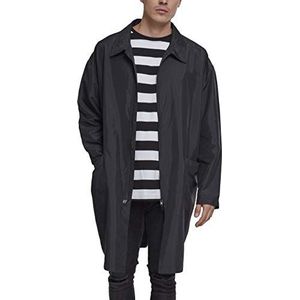 Urban Classics Oversized Coat jas, zwart (00007), M Heren, zwart.