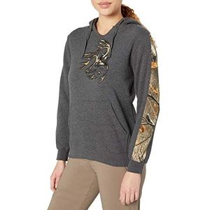 Legendary Whitetails Outfit dames camouflage hoodie, Grijze houtskool chinese