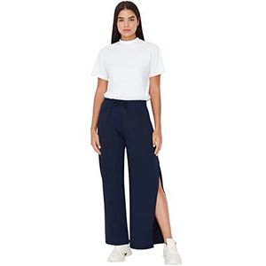 Trendyol Pantalons de survêtement pour femmes-Pantalon décontracté bleu, indigo, S, indigo, S