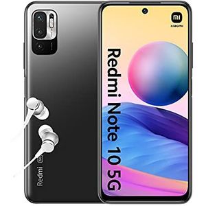 Xiaomi Redmi Note 10 5G Smartphone, ontgrendeld, 4 + 128 GB, 6,5 inch DotDisplay 90 Hz AdaptiveSync, MediaTek Dimensity 700, drievoudige camera, 5000 mAh, grafietgrijs