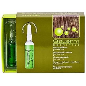 Salerm Cosmetics Mega Conditioner For Nature Moisturising Treatment - 12 Vial x 0,17 oz by Salerm,