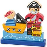 Viga Toys - 50077 – magnetische puzzel 3d – piraten