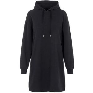 PIECES Pcchilli Ls Sweatshirt Dress Noos Bc Trainingspak voor dames, zwart.