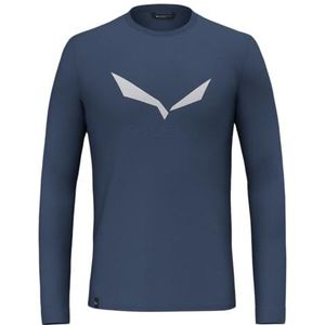 Salewa Solidlogo Dry M L/S Tee Wandelshirt voor heren