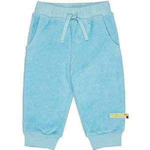 Loud + Proud Hose Frottee, GOTS Zertifiziert Pantalons, Bleu Turquoise, 74/80 cm Mixte bébé