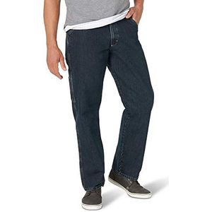 Wrangler Authentics Klassieke jeans voor heren met comfortabele tailleband, storm.