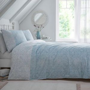 Dreams & Drapes Design Frampton omkeerbaar beddengoed voor super kingsize bed, blauw