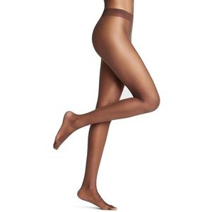 FALKE Shelina 12 DEN W TI ultra-transparents unis 1 paire, Collants Femme, Marron (Espresso 5188), M-L