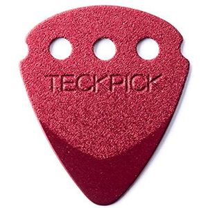 Jim Dunlop 467R.RED Teckpick plectrum, rood, 12 stuks