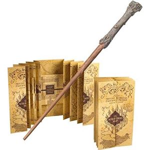 Harry Potter toverstaf & Harry Potter Marauders kaart volledige collectie | Authentieke Merchandise | Ultimate Gifts Collector Edition