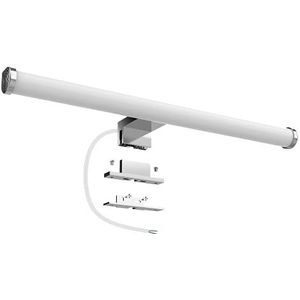 Aourow Spiegellamp, 40 cm, 10 W, 1200 lm, led-badkamerlamp, super helder, neutraal wit, 4000 K, waterdicht, IP44, geen stroboscoop, badkamerlamp 230 V, klasse II (geen schakelaar)