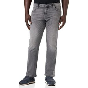 TOM TAILOR Marvin rechte jeans voor heren, 10218-denim grijs versleten licht steen