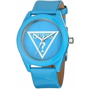 Guess - W65014L4 - dameshorloge - kwarts analoog - blauwe wijzerplaat - blauwe armband