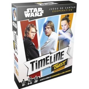 Zygomatic Timeline Twist Star Wars kaartspel vanaf 7 jaar voor 2 tot 8 spelers, 15 minuten per spel