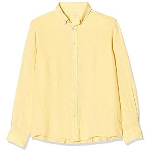 Hackett London Garment Dye Ln Bs Hackett heren business overhemd Garment Dye Ln Bs, geel (009 Pale Yellow 009)