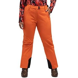 Ulla Popken, Softshellbroek voor dames, oversized, geel, 46/oversized, Geel.
