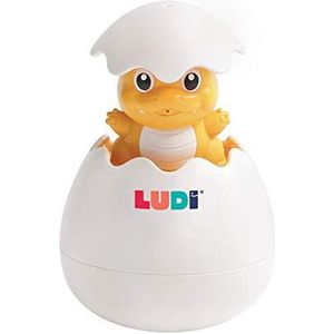LUDI - Magisch badei – badspeelgoed voor baby's – 9,2 x 9,7 x 9,2 cm – vanaf 10 maanden