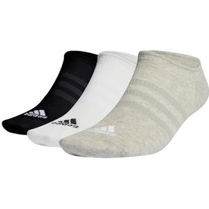 adidas Thin and Light No-Show Socks 3 paar uniseks sokken