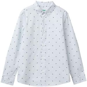 United Colors of Benetton Camicia 5awrcq01m Shirt voor jongens, Meerkleurig
