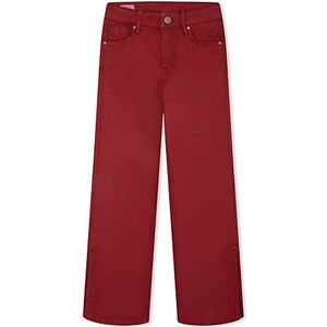 Pepe Jeans Willa Jr Jeans voor meisjes, Rood (Burnt Red)