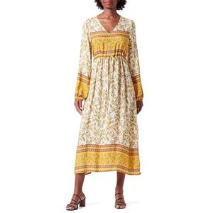 aleva Robe d'été pour femme 15926488-AL04, blanc laine multicolore, taille XL, Robe d'été, XL