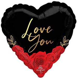Romantisch blad ""Love You"" voor Valentijnsdag