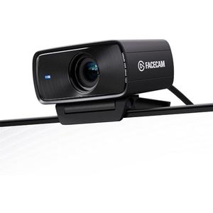 Elgato Facecam MK.2 Full HD 1080p60 webcam, ultralage latentie, professionele prestaties bij weinig licht, realistische kleuren, DSLR-app-bediening, HDR & Cinematic FX, voor zoom/teams,